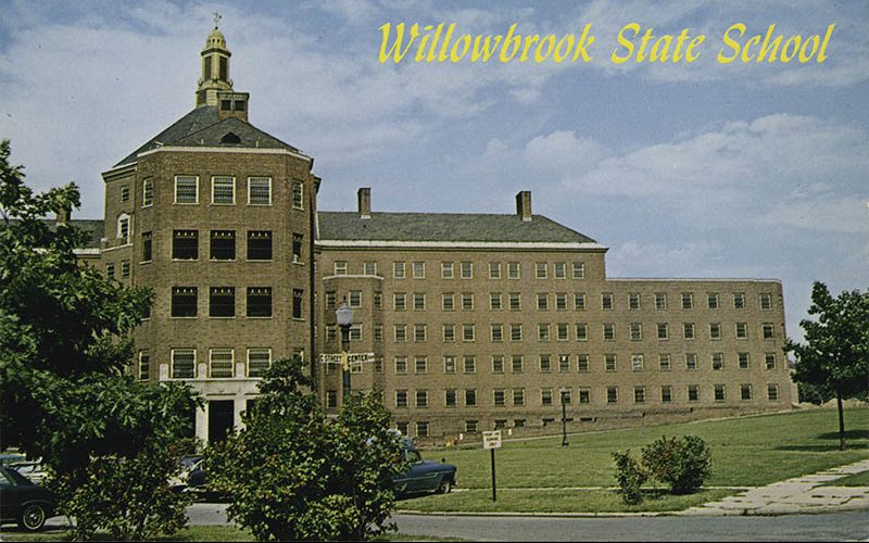 Willowbrook State School Postcard from the 1970s