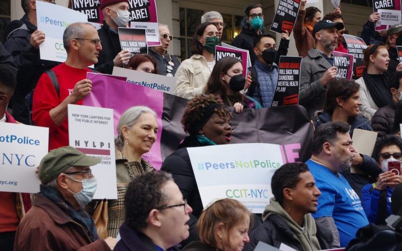 City Hall Rally for Mental Health Crisis Response